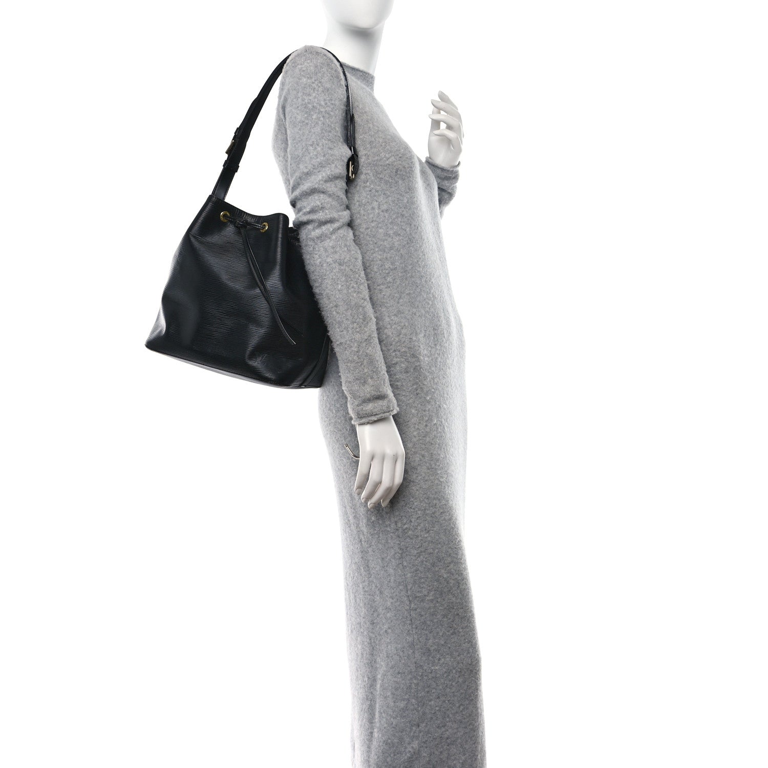 Louis Vuitton Epi Noe Black 2 of 15