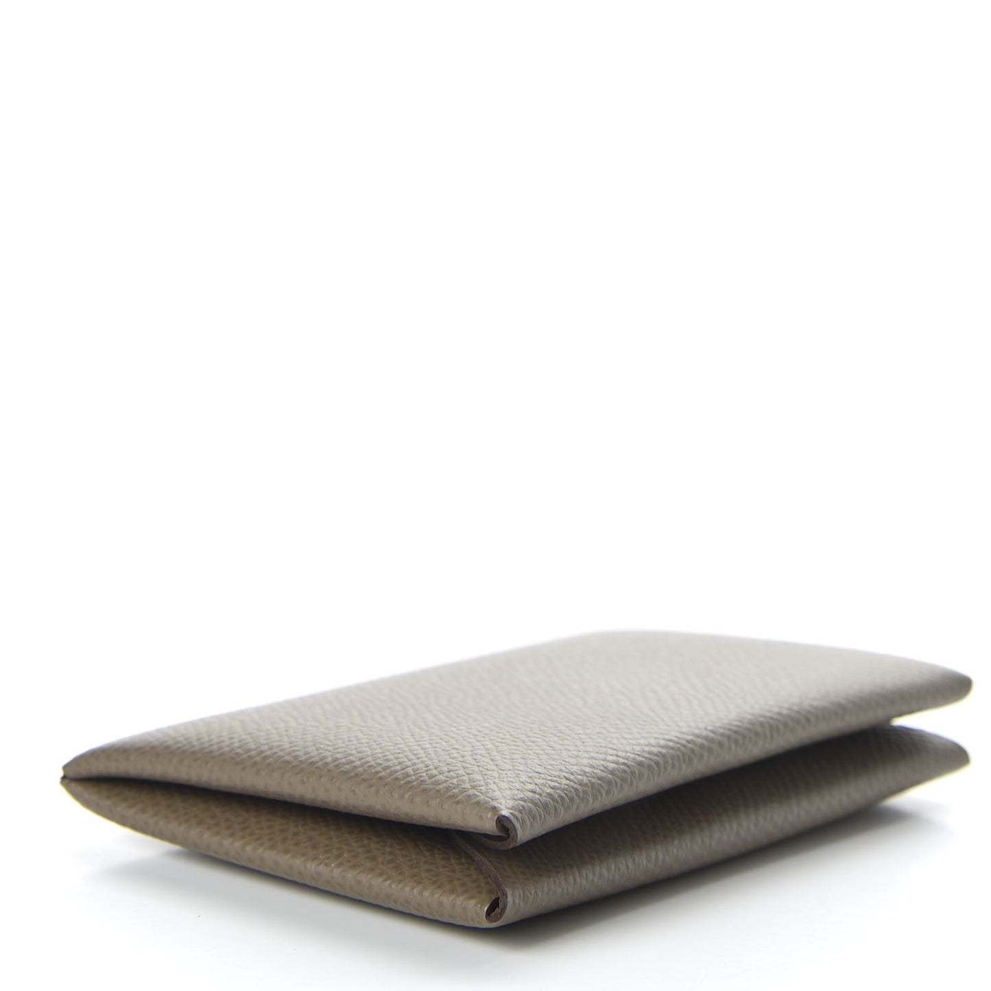 Epsom Calvi Card Case Etoupe