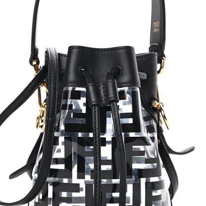 Fendi TPU FF Vitello Grace F is Fendi Mini Mon Tresor Bucket Bag Black 8 of 10