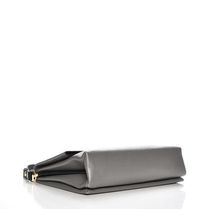 Celine Calfskin Blade Flap Gray 4 of 12