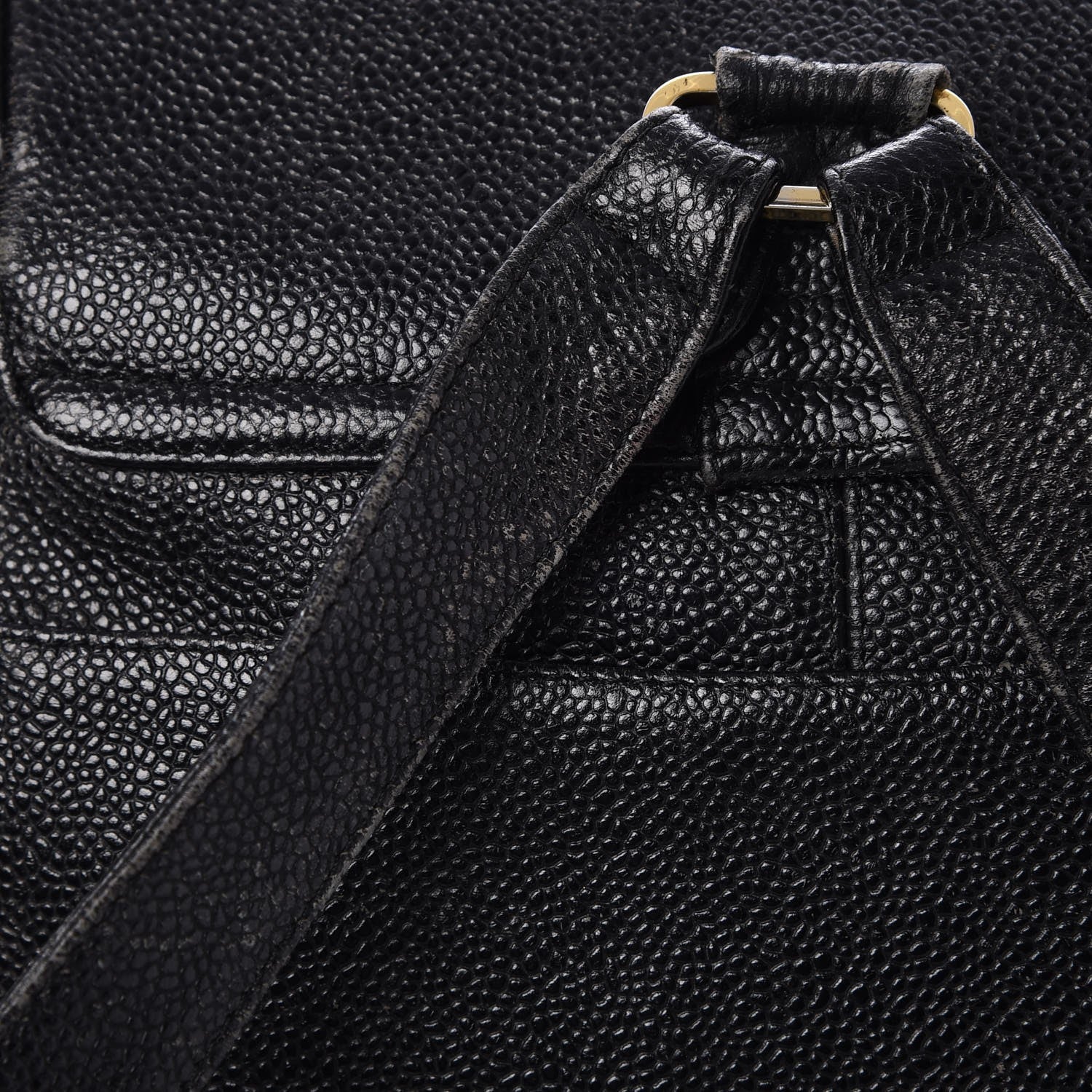 Chanel Caviar CC Backpack Black 12 of 13