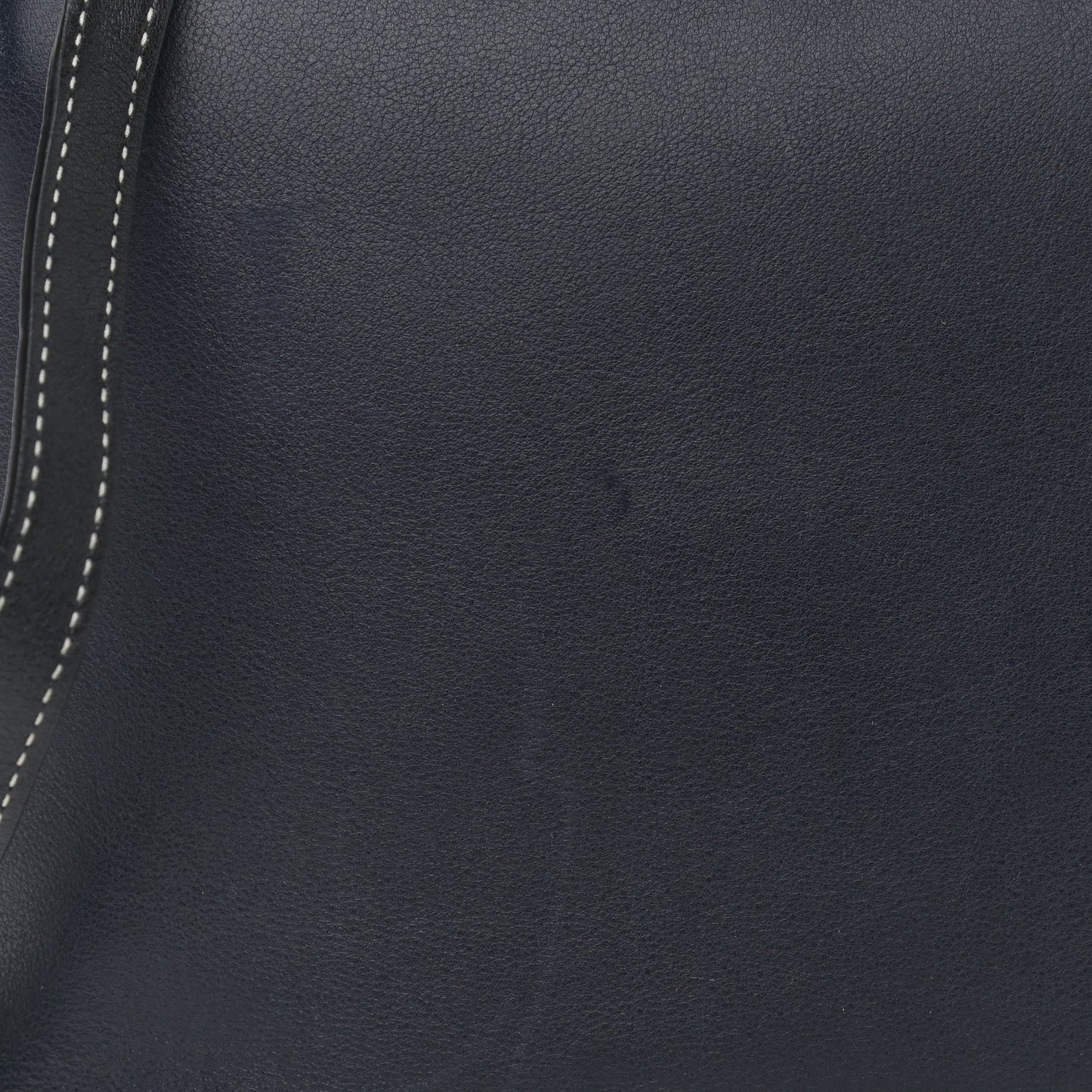 Lambskin Small Soft Cube Satchel Navy