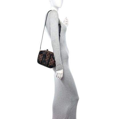 Louis Vuitton Damier Ebene Valisette Souple BB Black 2 of 10