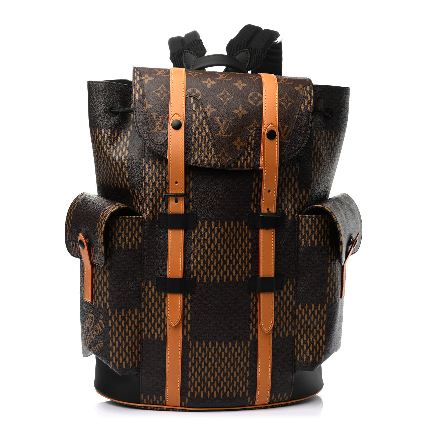 Louis Vuitton X NIGO Giant Damier Ebene Monogram Christopher PM Backpack 1 of 9