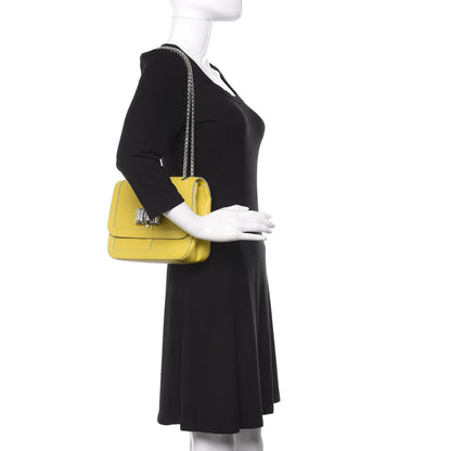 Christian Louboutin Calfskin Small Sweet Charity Shoulder Bag Mimosa 2 of 11