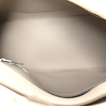 Balenciaga Semi Shiny Smooth Calfskin Small Downtown Shoulder Bag Cold Beige 5 of 9