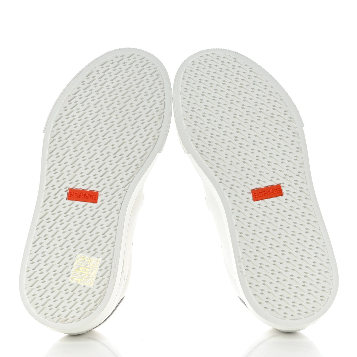 Hermes Calfskin Day Sneakers 36 Multicolor White 5 of 8
