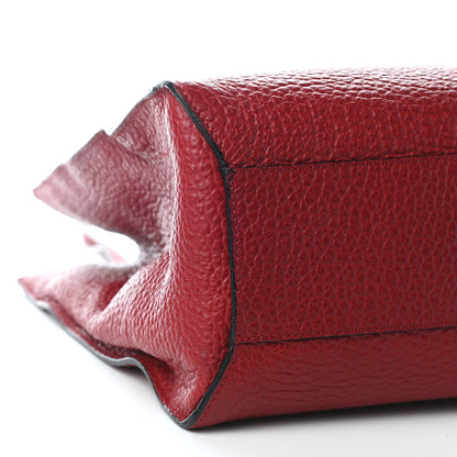 Burberry Heritage Grain Medium Woodbury Tote Military Red 6 of 8
