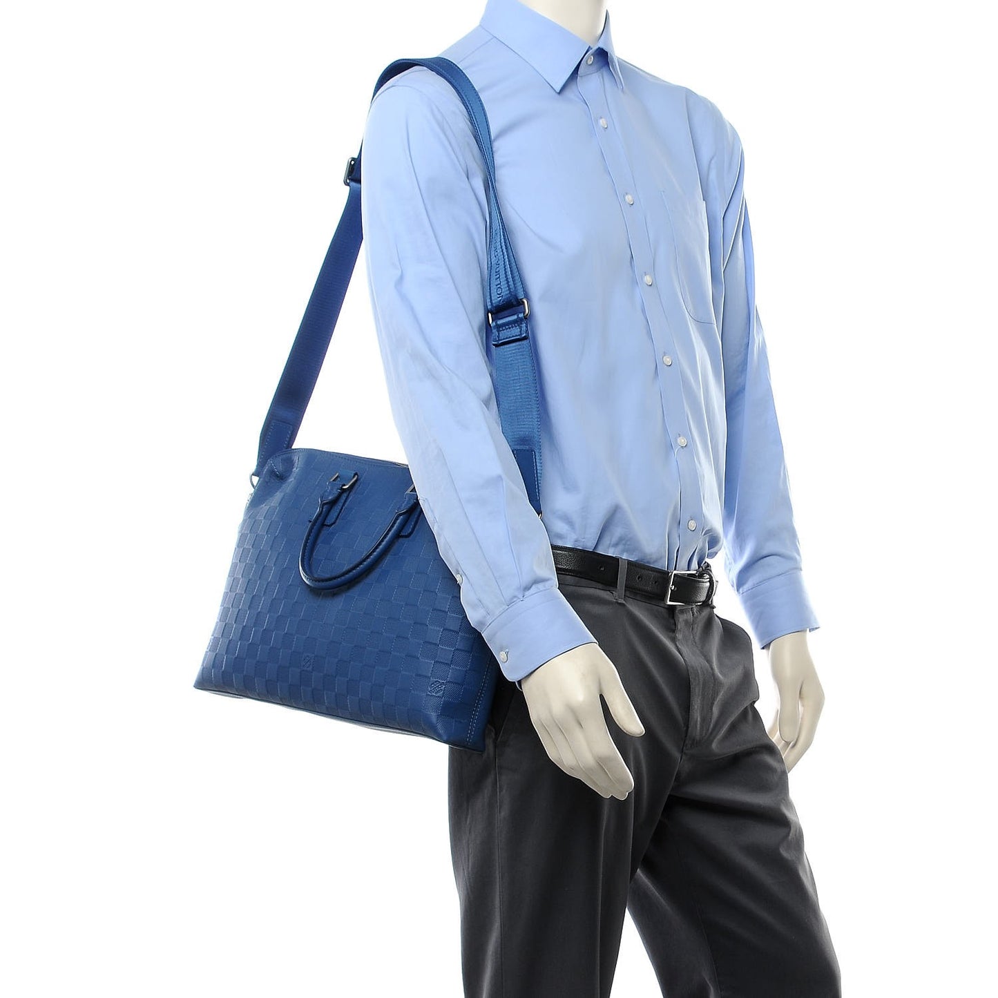 Damier Infini Porte-Documents Jour Neptune