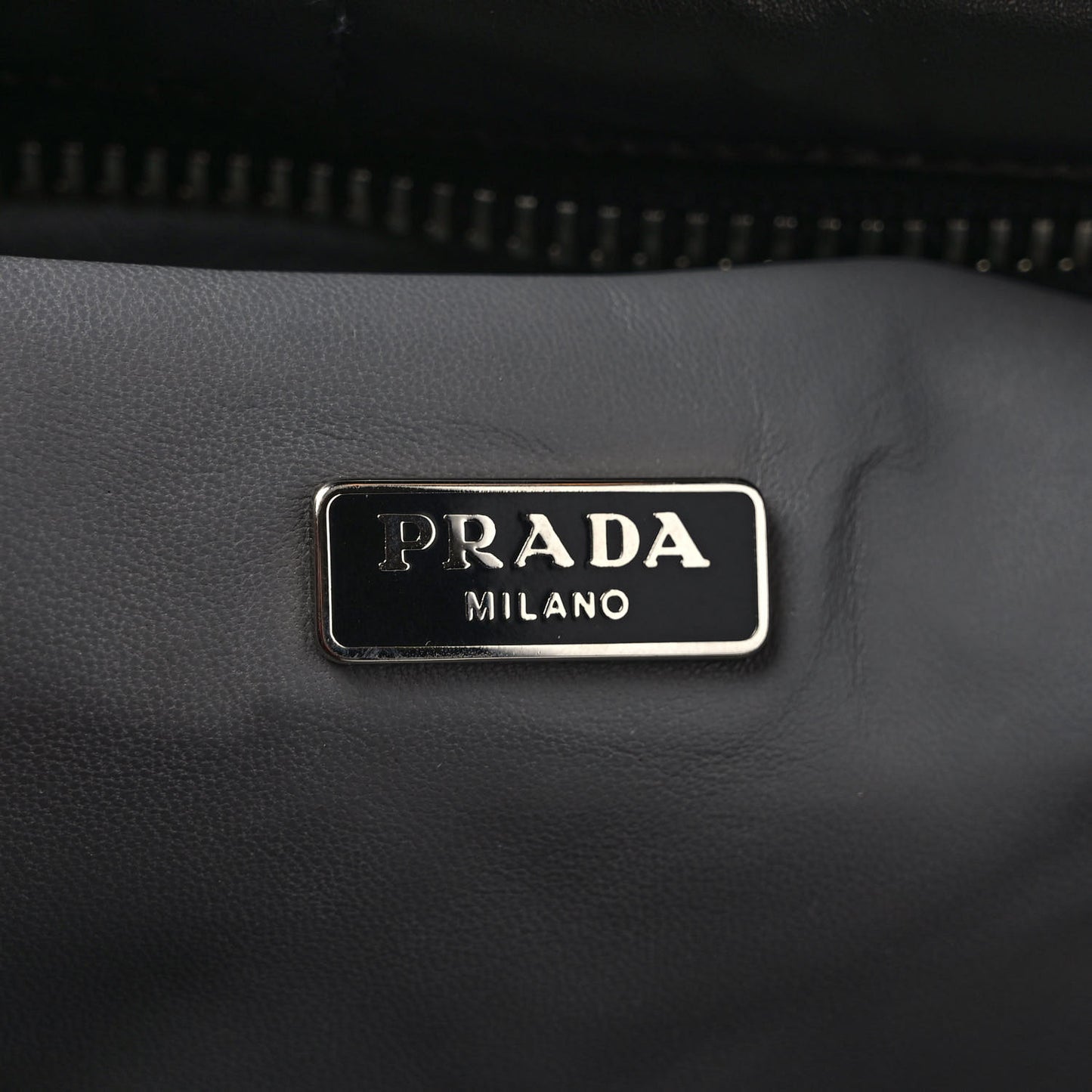 Nappa Bomber Clutch Black