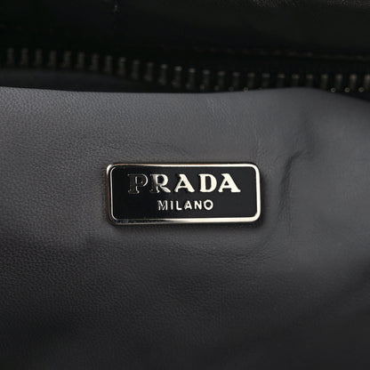 Prada Nappa Bomber Clutch Black 6 of 6