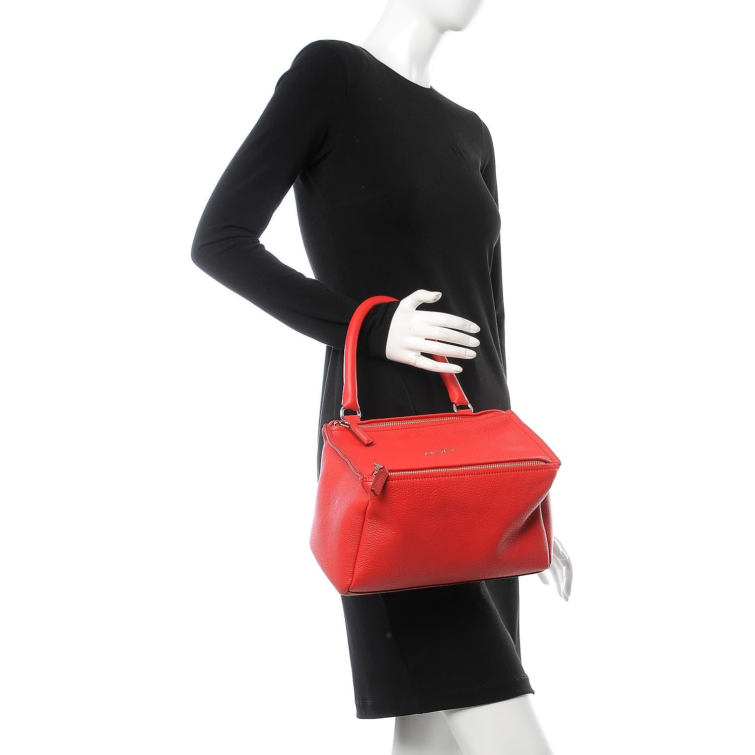 Givenchy Sugar Goatskin Small Pandora Red 2 of 9