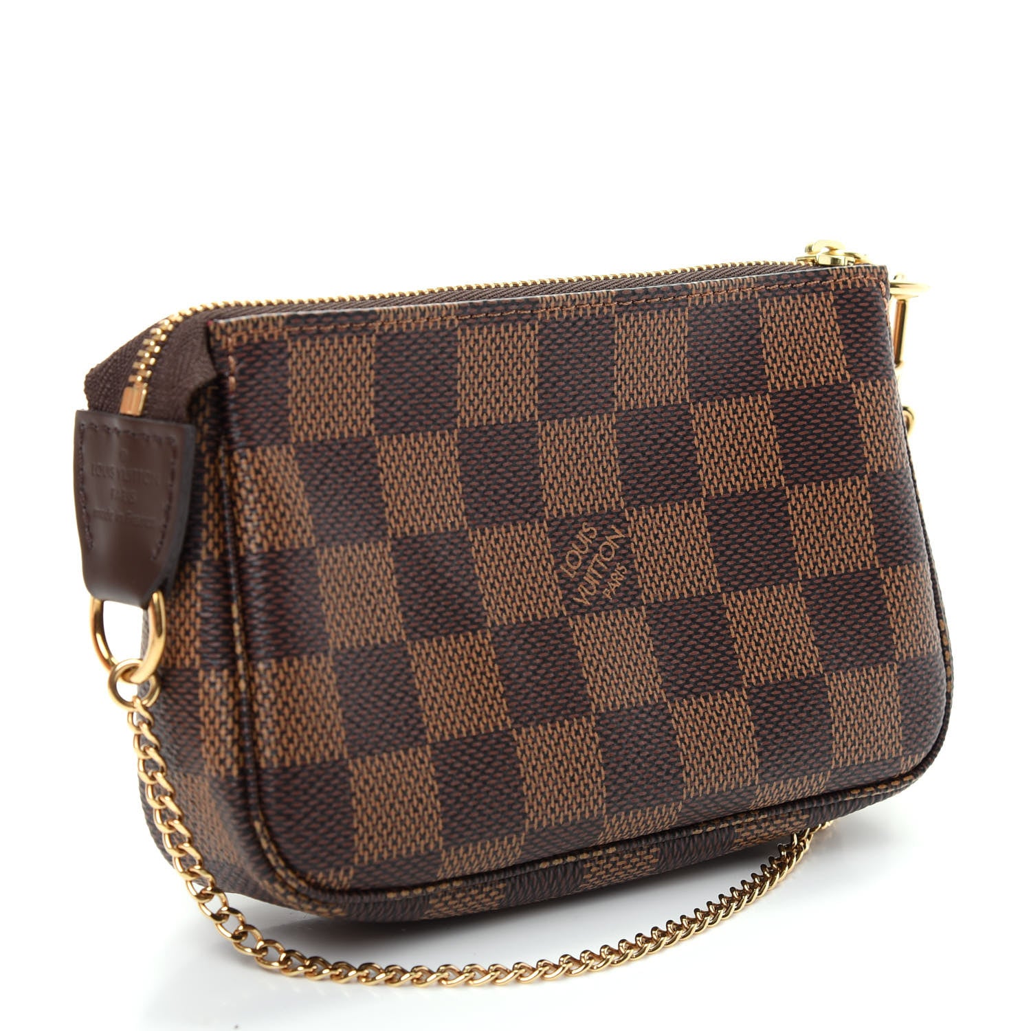Louis Vuitton Damier Ebene Mini Pochette Accessories 3 of 8