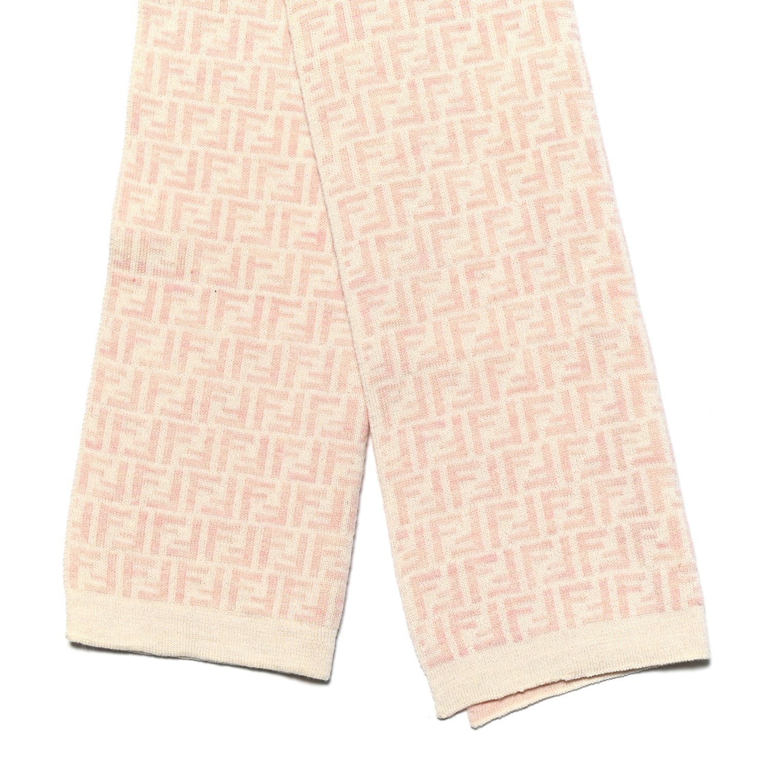 Fendi Wool Cashmere FF Scarf Pink 1758578 – FASHIONPHILE