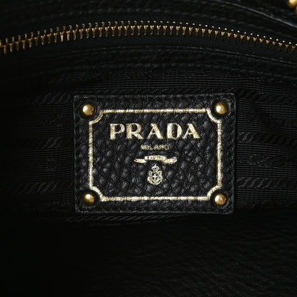 Prada Vitello Daino Sacca Hobo Black 5 of 9