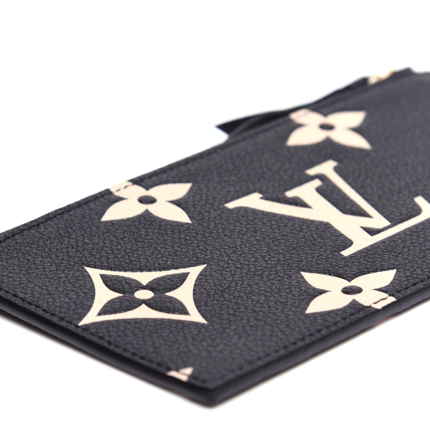 Empreinte Monogram Giant Crafty Pochette Felicie Black Creme