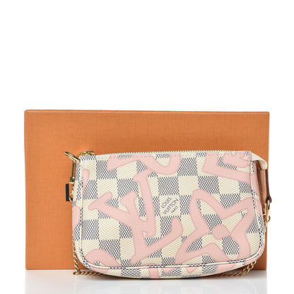 Louis Vuitton Damier Azur Tahitienne Mini Pochette Accessories 7 of 7