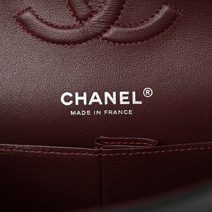 Chanel Lambskin Quilted Medium Double Flap Black 6 of 11