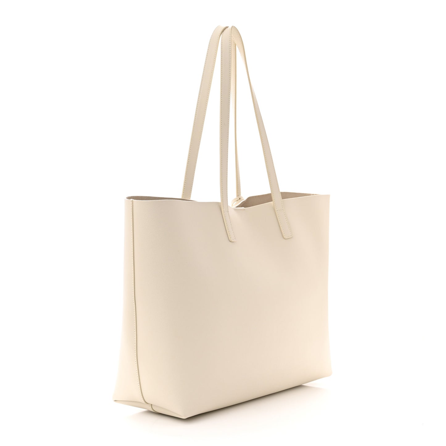 Calfskin Large Shopping Tote Porcellana