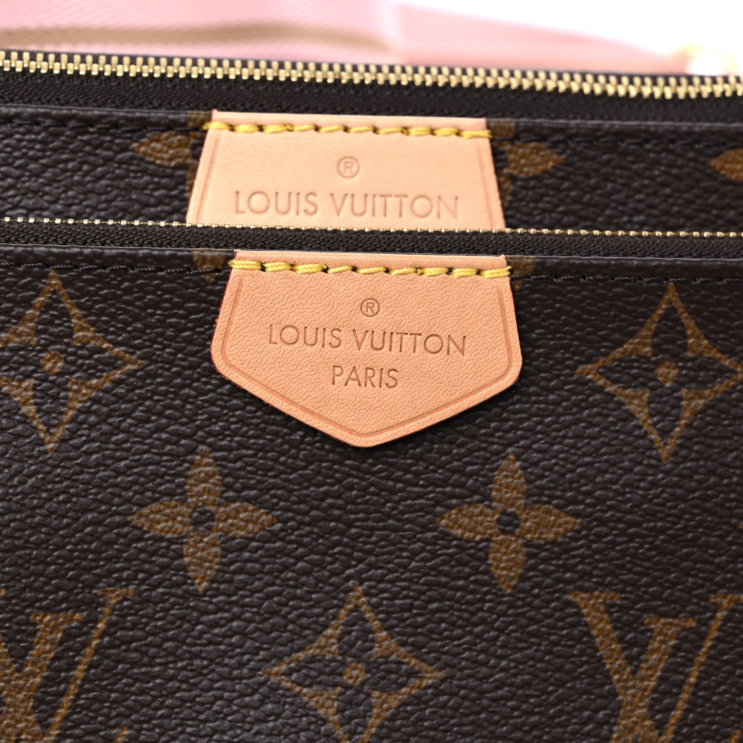Monogram Multi Pochette Accessories Rose Clair