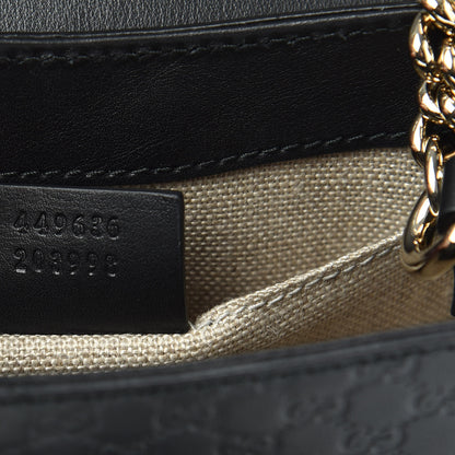 Gucci Microguccissima Mini Emily Shoulder Bag Black 7 of 10