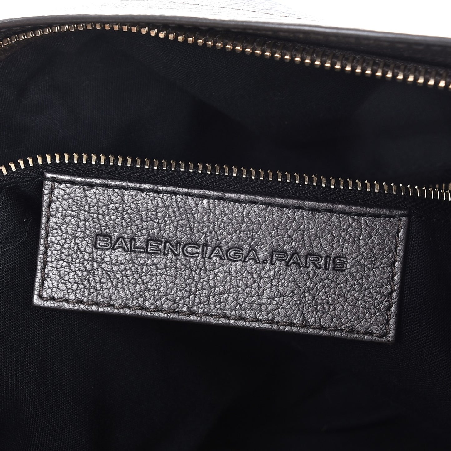 Chevre Classic Gold Hardware Premier Clutch Bronze