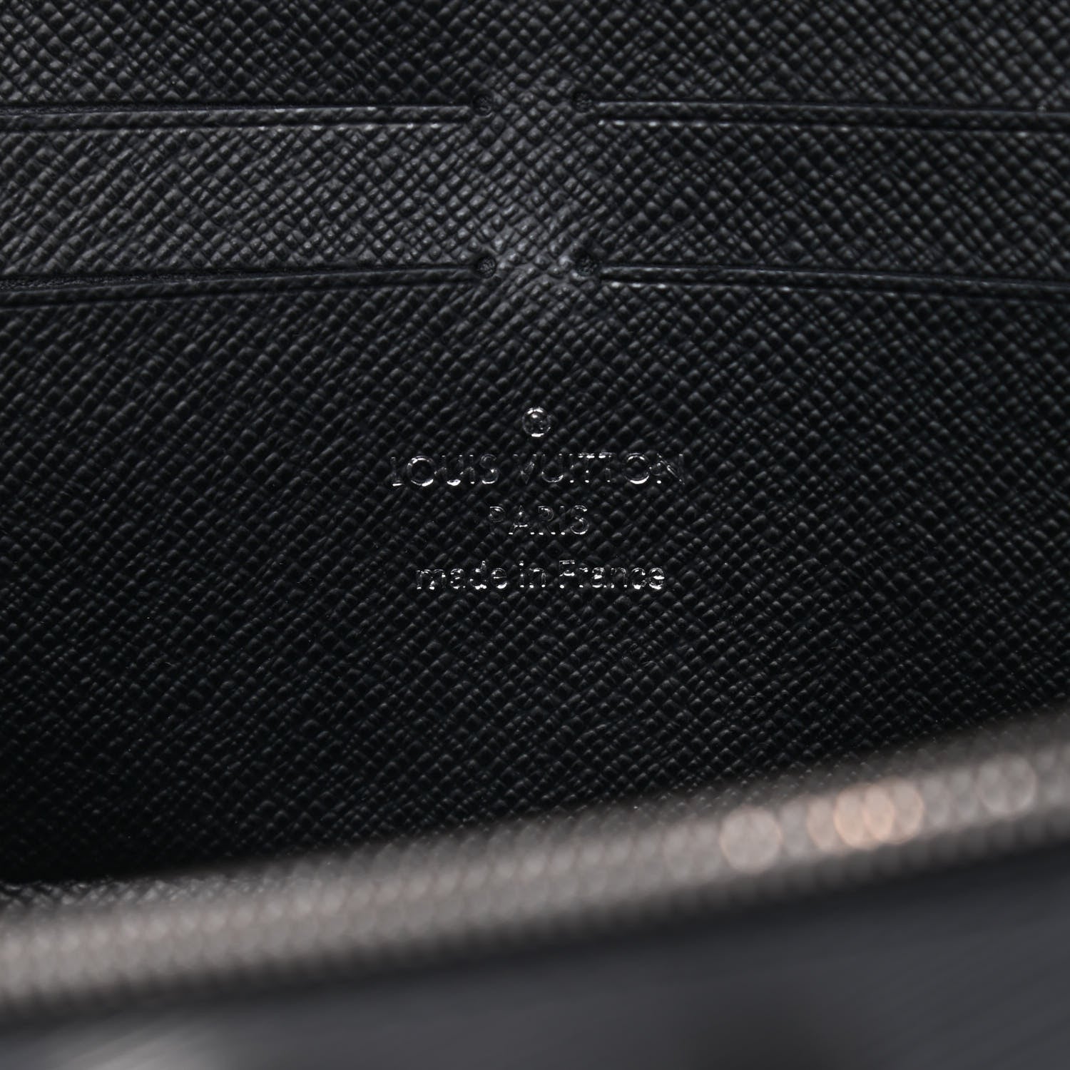 Louis Vuitton Epi Twist Chain Wallet Black 6 of 9
