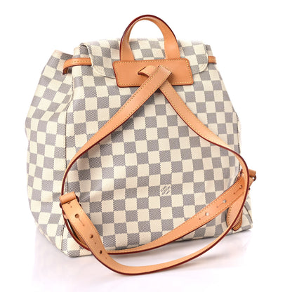 Louis Vuitton Damier Azur Sperone Backpack 3 of 8