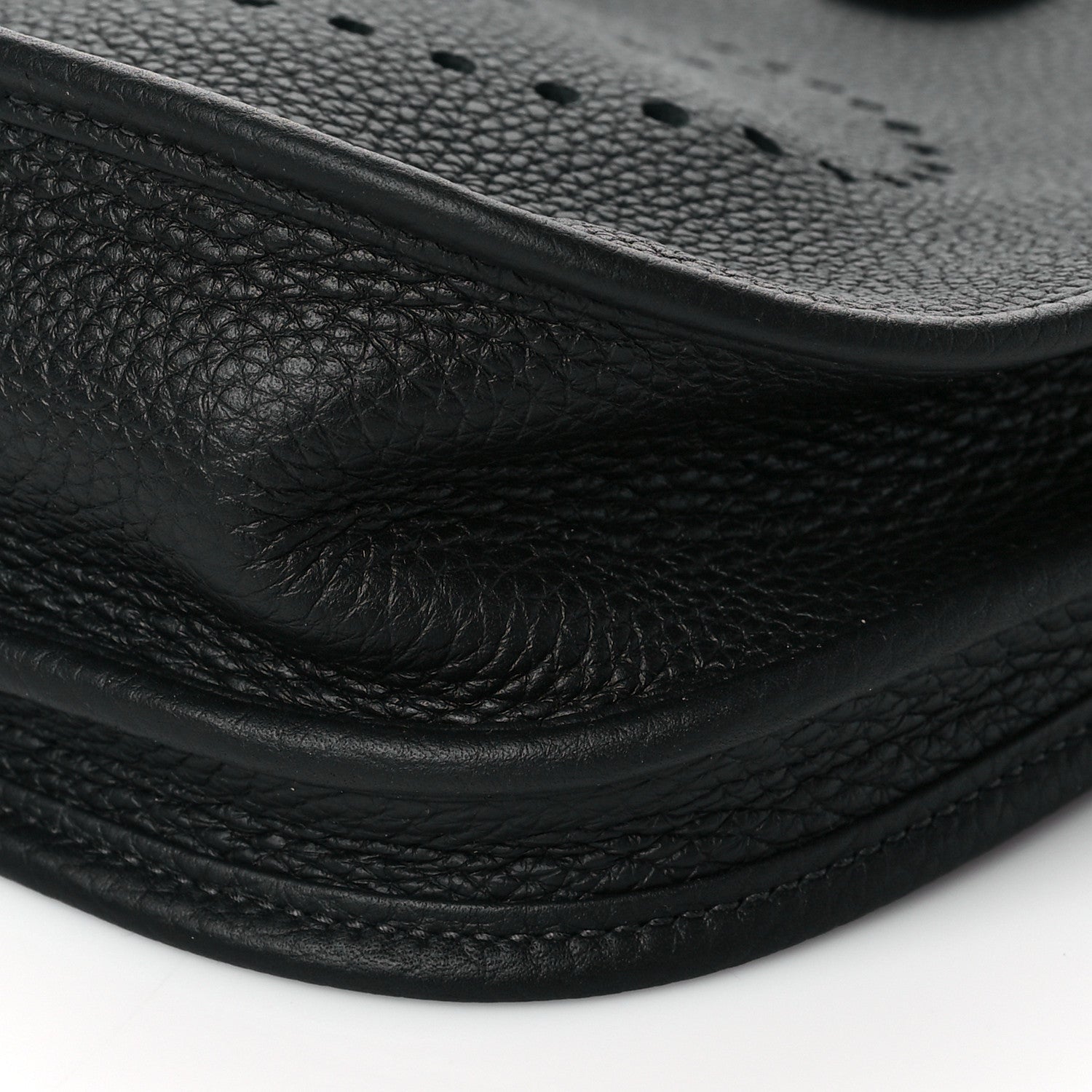 Hermes Taurillon Clemence Evelyne III PM Black 10 of 11