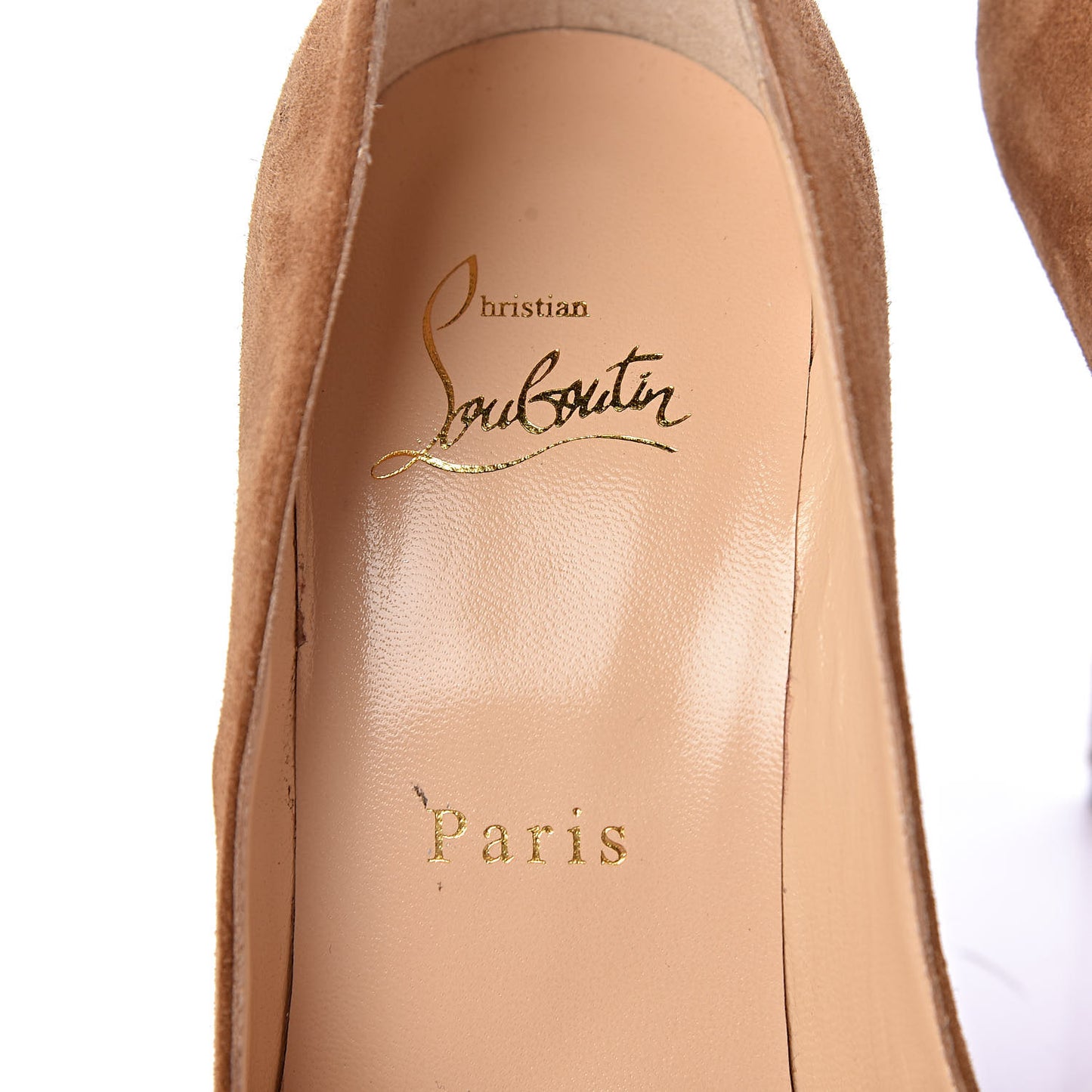Veau Velours Pigalle Follies 100 Pumps 37 Macchiato