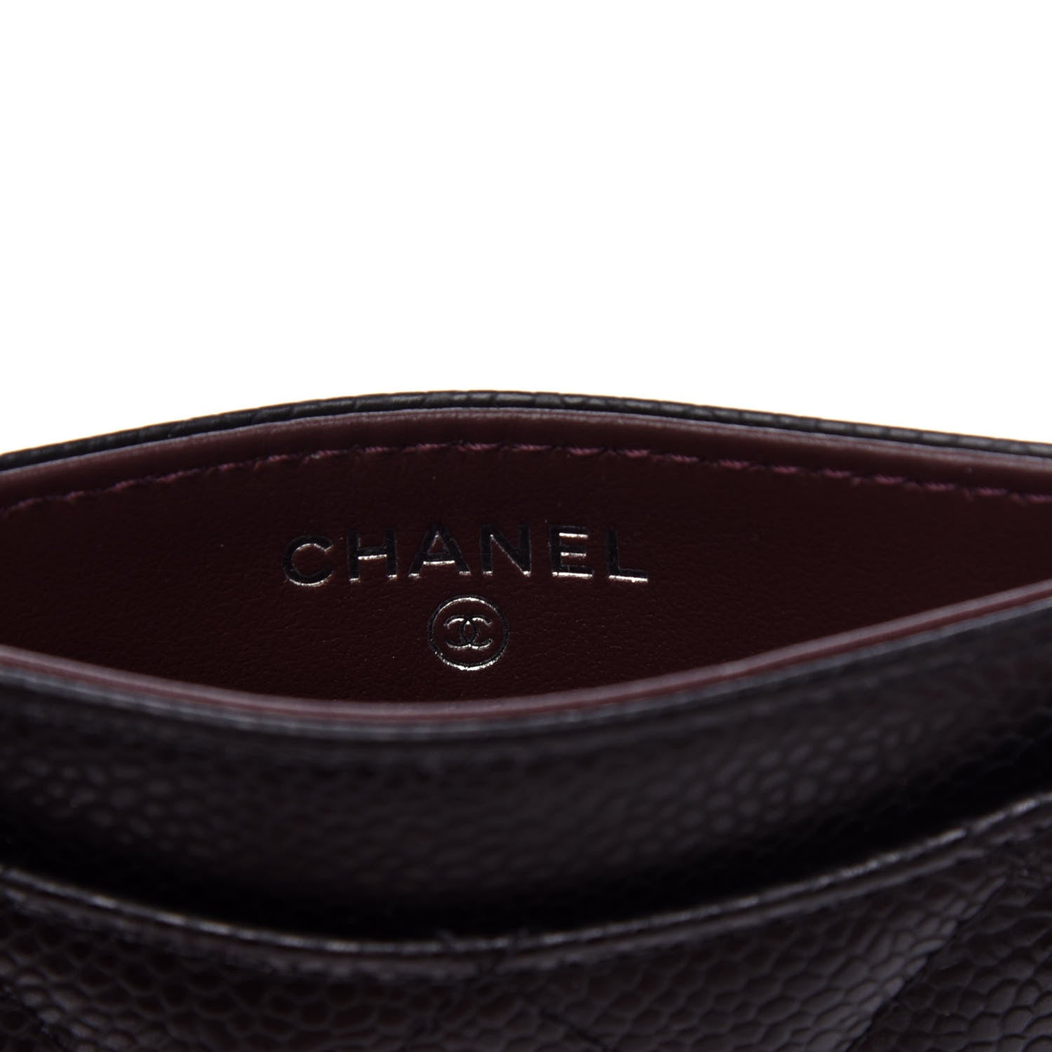 Chanel Caviar Quilted Card Holder Black 6 of 9