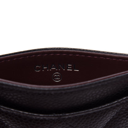 Chanel Caviar Quilted Card Holder Black 6 of 9