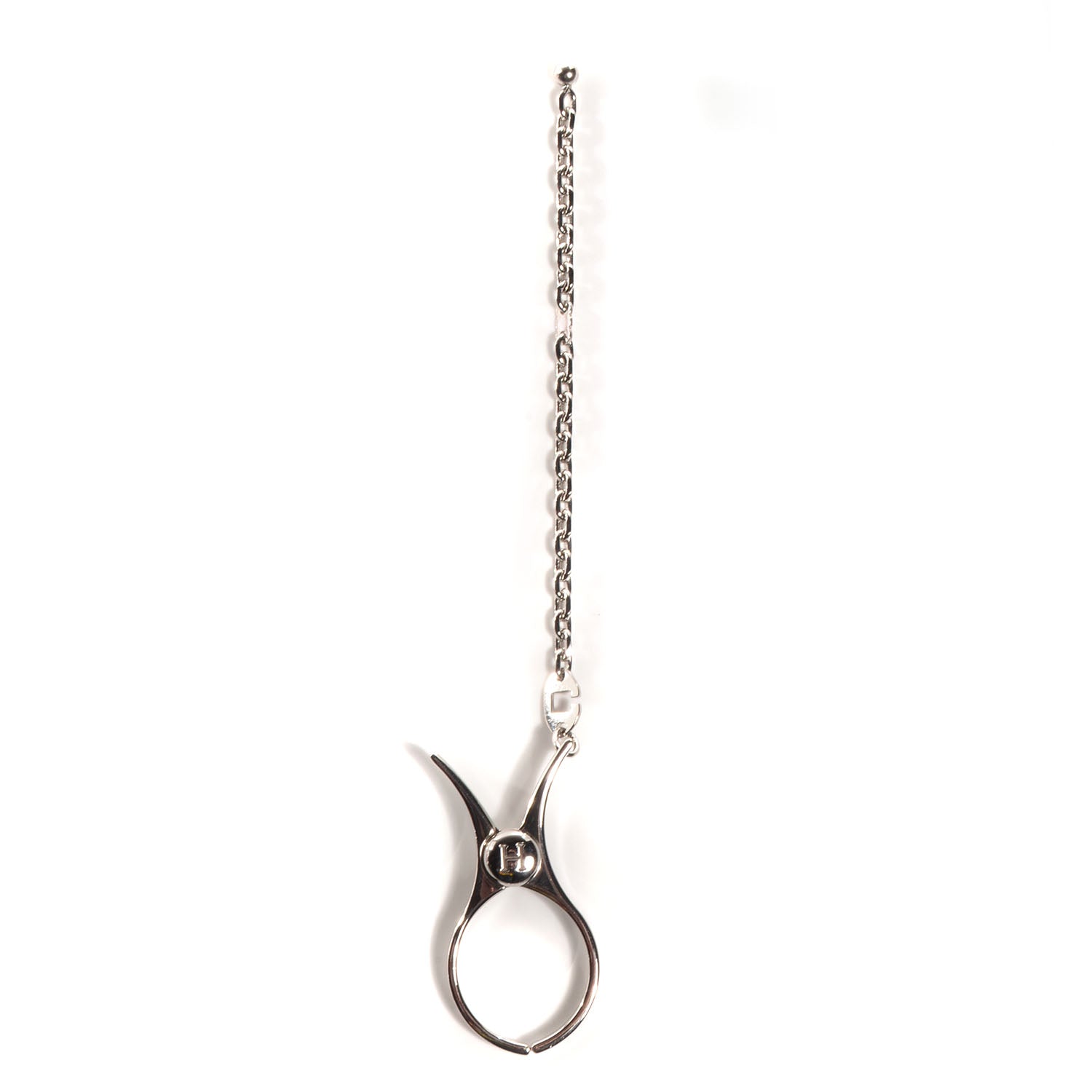 Hermes Palladium Filou Glove Clip Silver 1 of 4