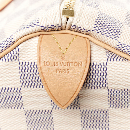 Louis Vuitton Damier Azur Speedy 35 9 of 12