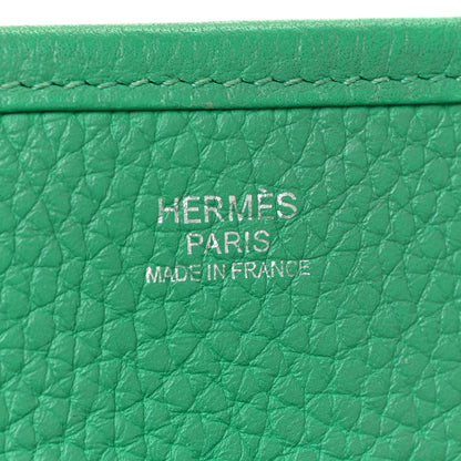 Hermes Taurillon Clemence Evelyne III PM Menthe 6 of 11