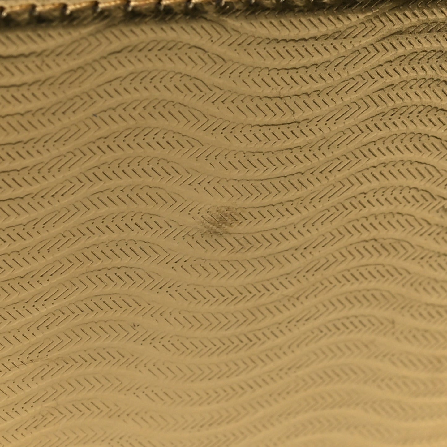 Metallic Calfskin Mini Elisa Shoulder Bag Gold