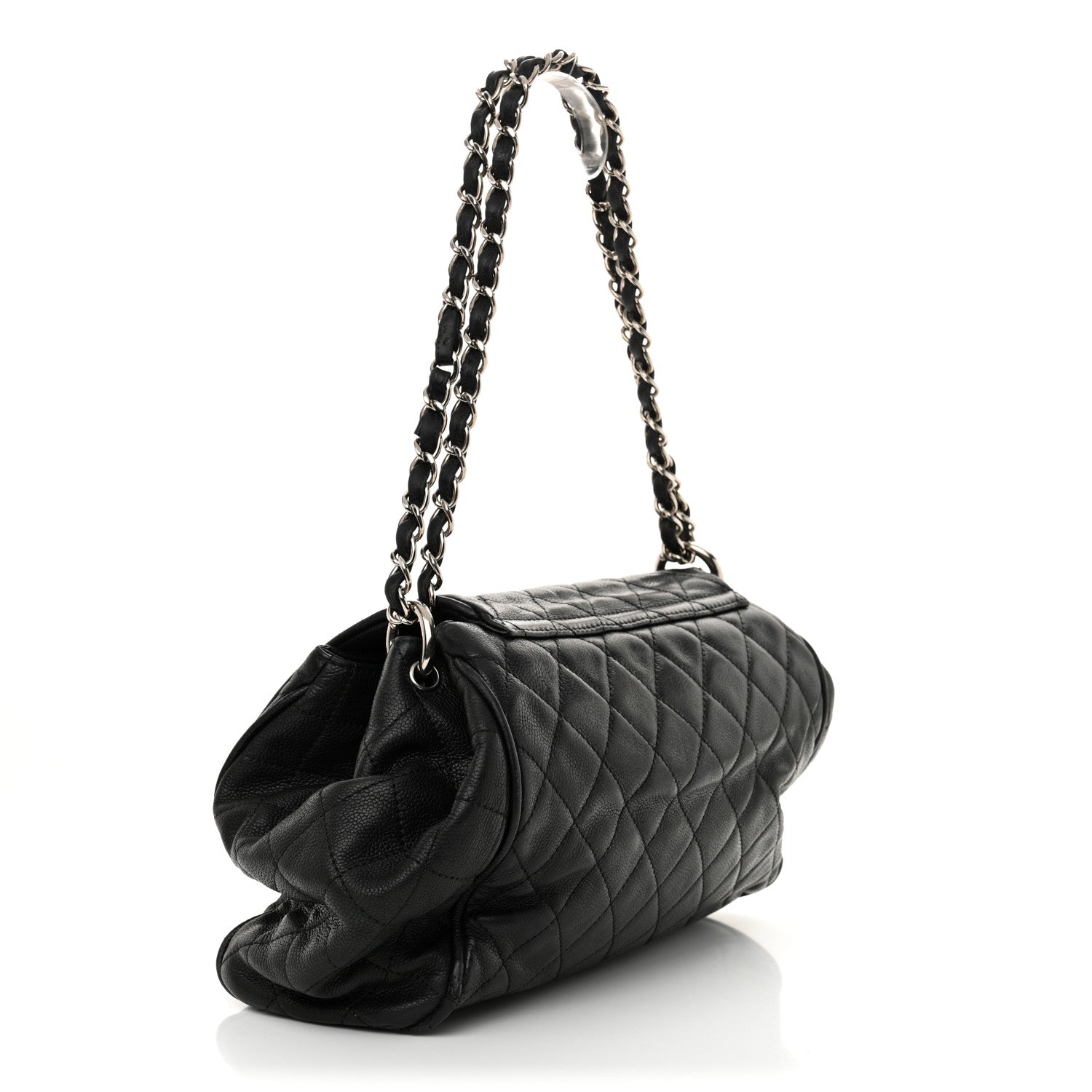 Chanel Caviar Quilted Timeless Accordion Flap Black 3 of 17