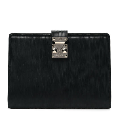 Louis Vuitton Epi Paul Notebook Cover MM Black 1 of 7