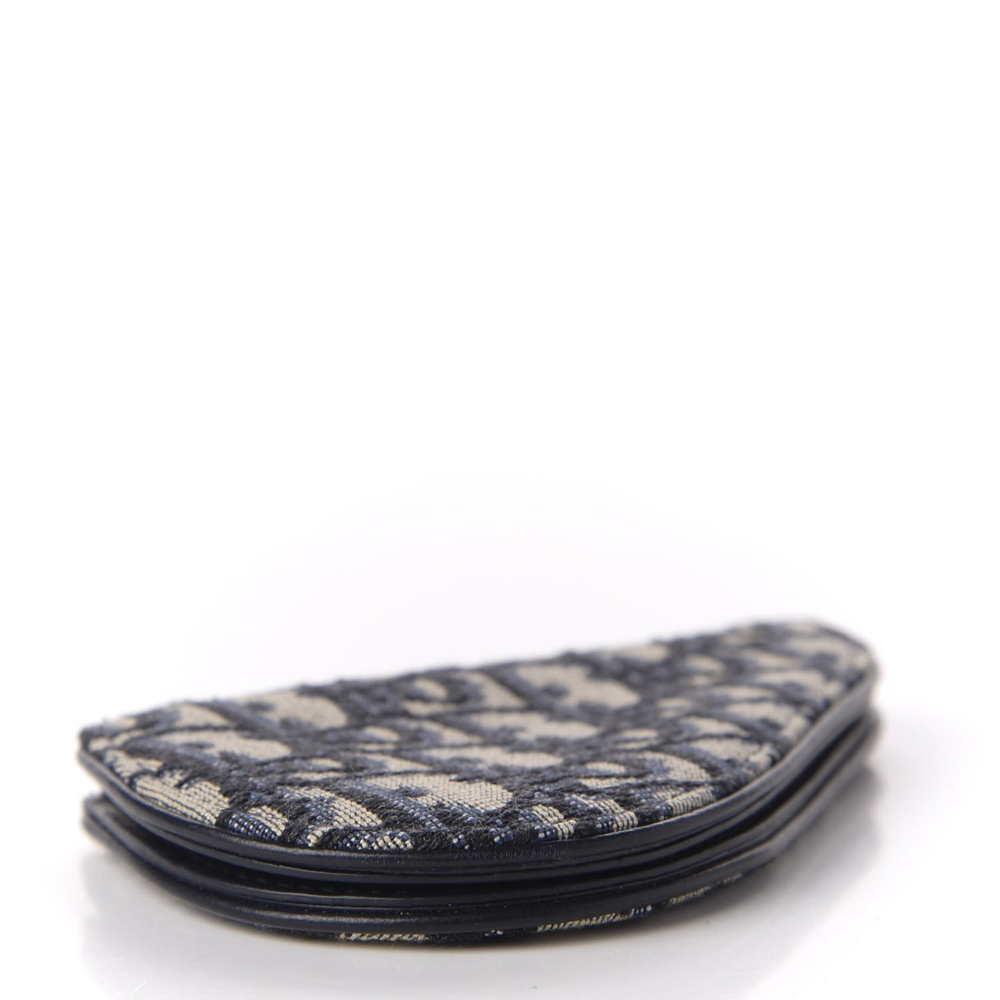 Oblique Saddle Coin Purse Blue