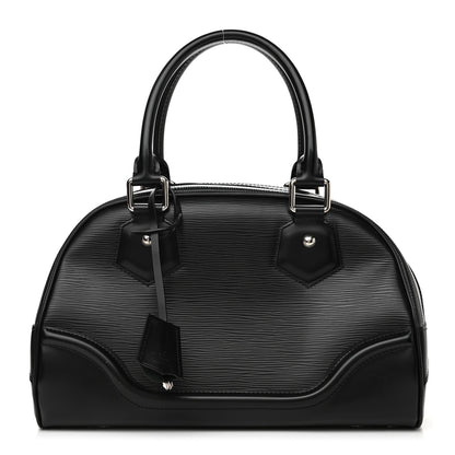 Louis Vuitton Epi Bowling Montaigne PM Black 1 of 10