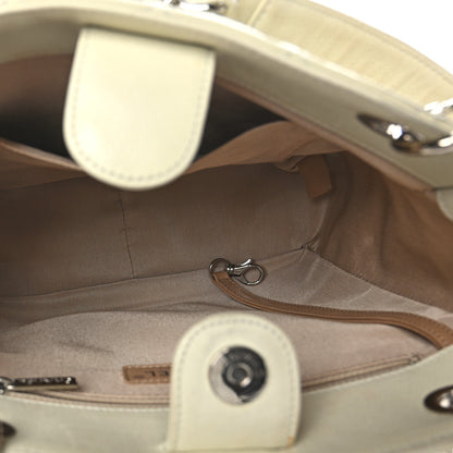 Chanel Caviar Quilted Petit Shopping Tote PST Light Beige 5 of 11
