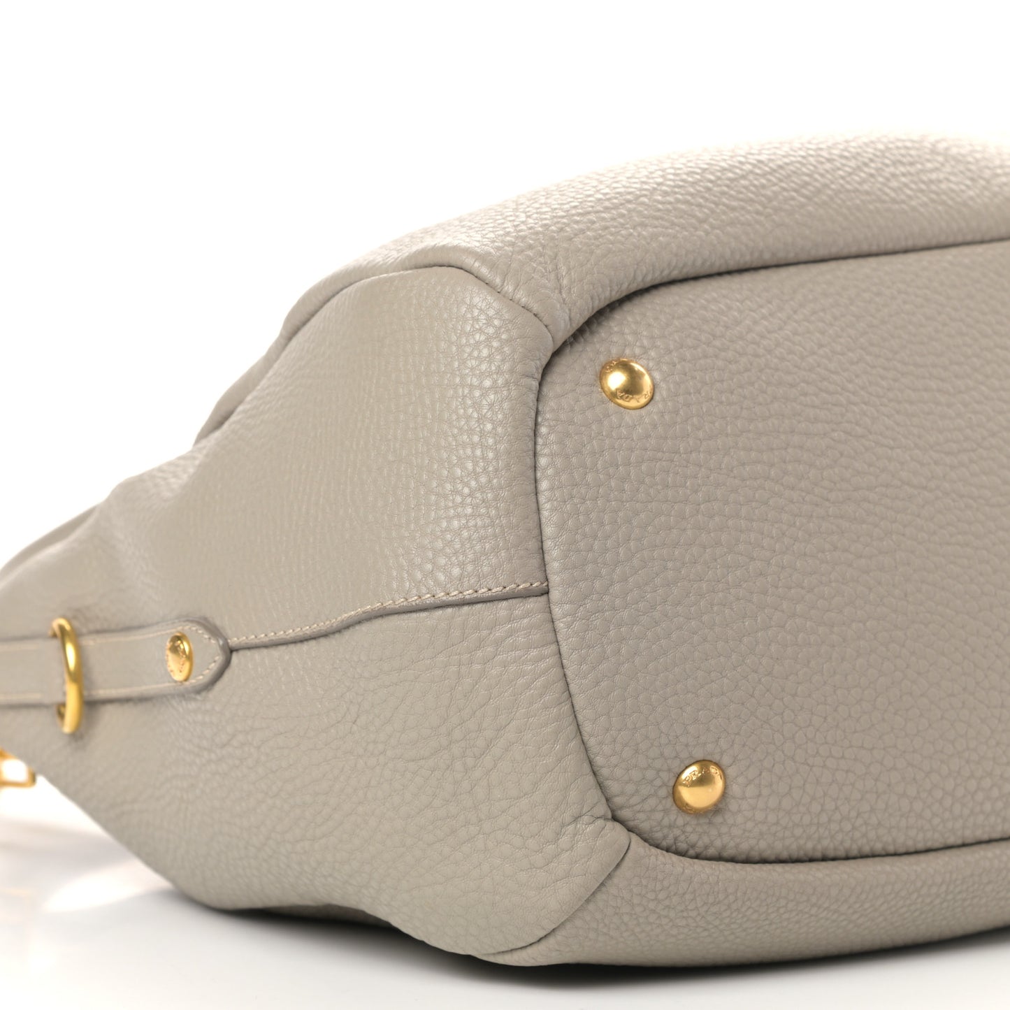 Vitello Daino Shoulder Bag Argilla