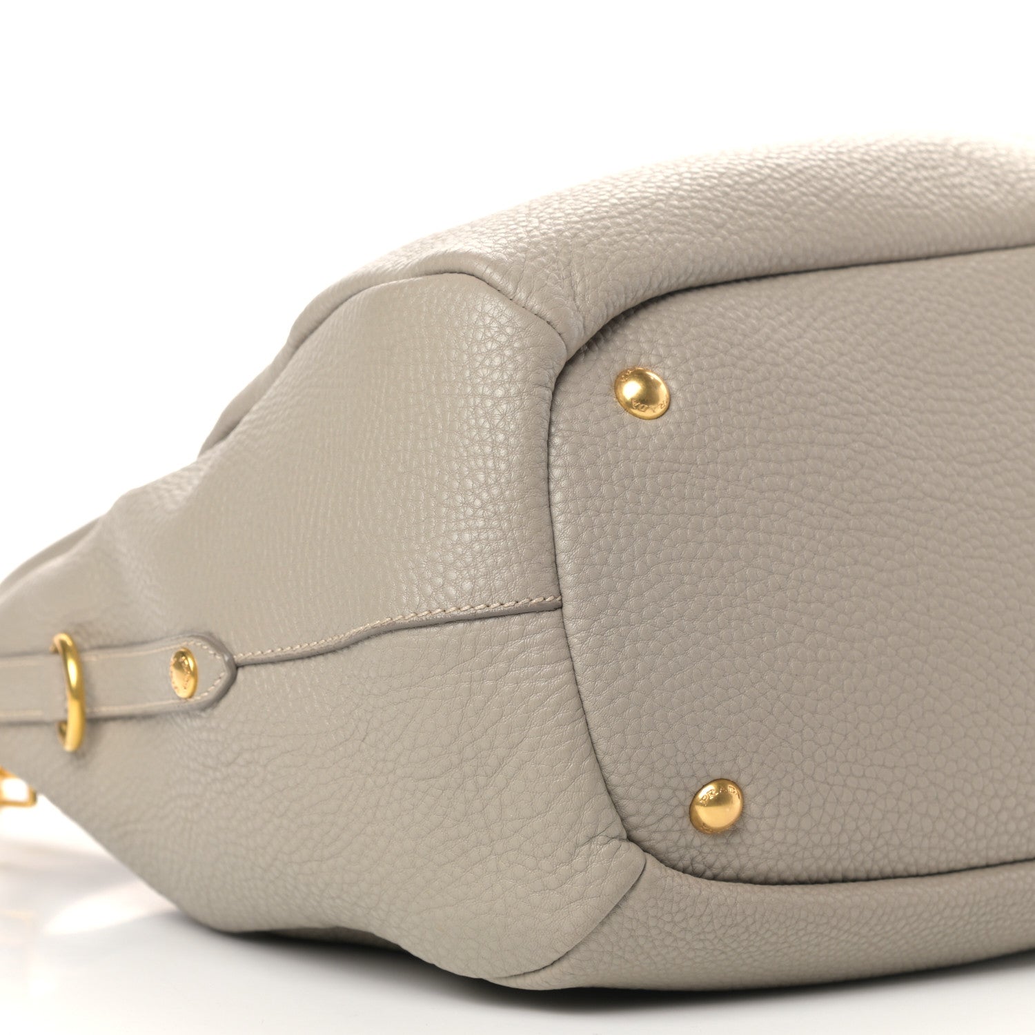 Prada Vitello Daino Shoulder Bag Argilla 9 of 10