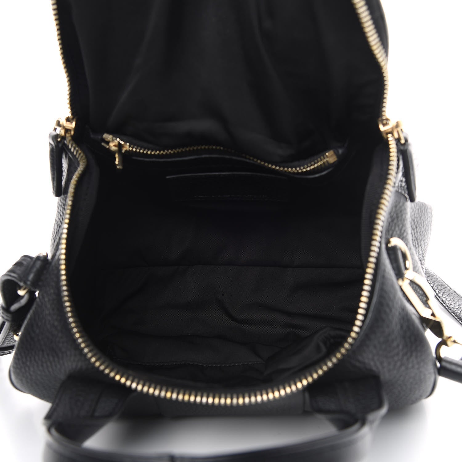 Alexander Wang Pebbled Lambskin Rockie Black Pale Gold Hardware 5 of 8