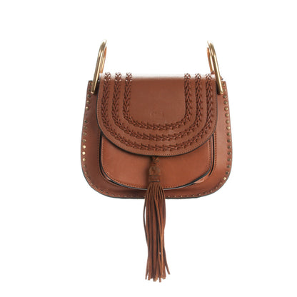 Chloe Calfskin Braided Small Hudson Bag Caramel 1 of 9