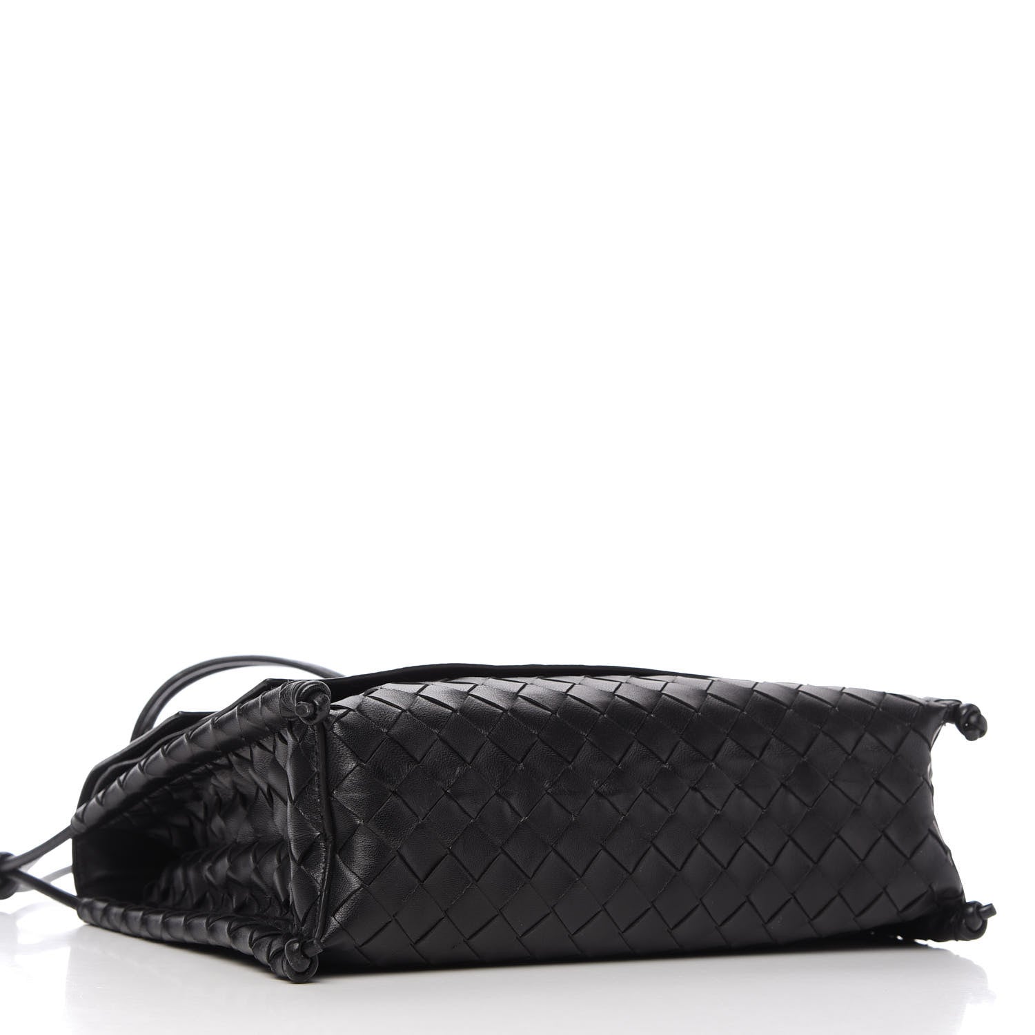 Bottega Veneta Nappa Intrecciato Medium Knot Flap Crossbody Black 4 of 10