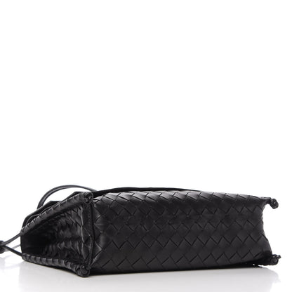 Bottega Veneta Nappa Intrecciato Medium Knot Flap Crossbody Black 4 of 10