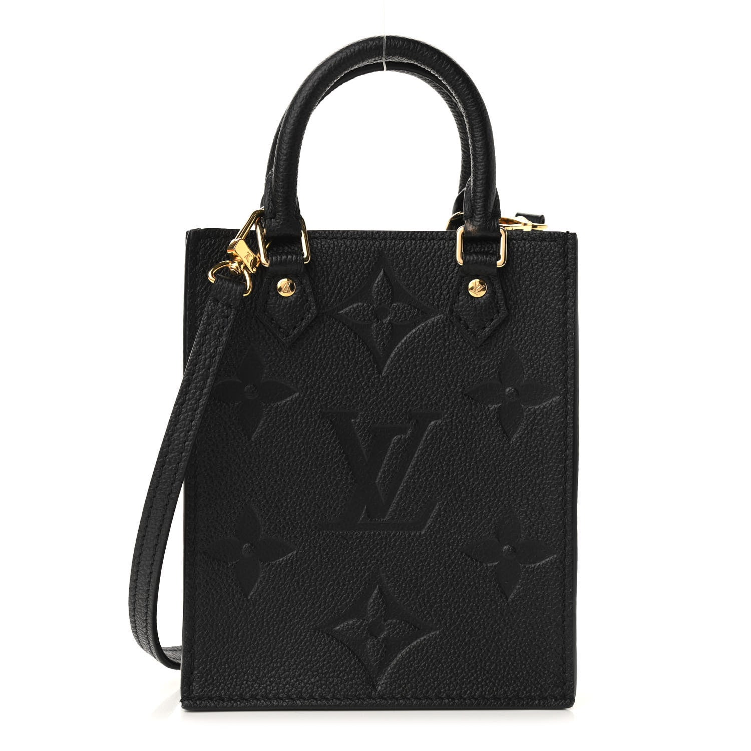 Louis Vuitton Empreinte Monogram Giant Petit Sac Plat Black 1 of 7