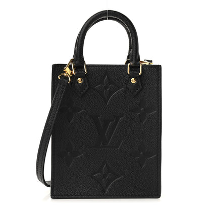 Louis Vuitton Empreinte Monogram Giant Petit Sac Plat Black 1 of 7