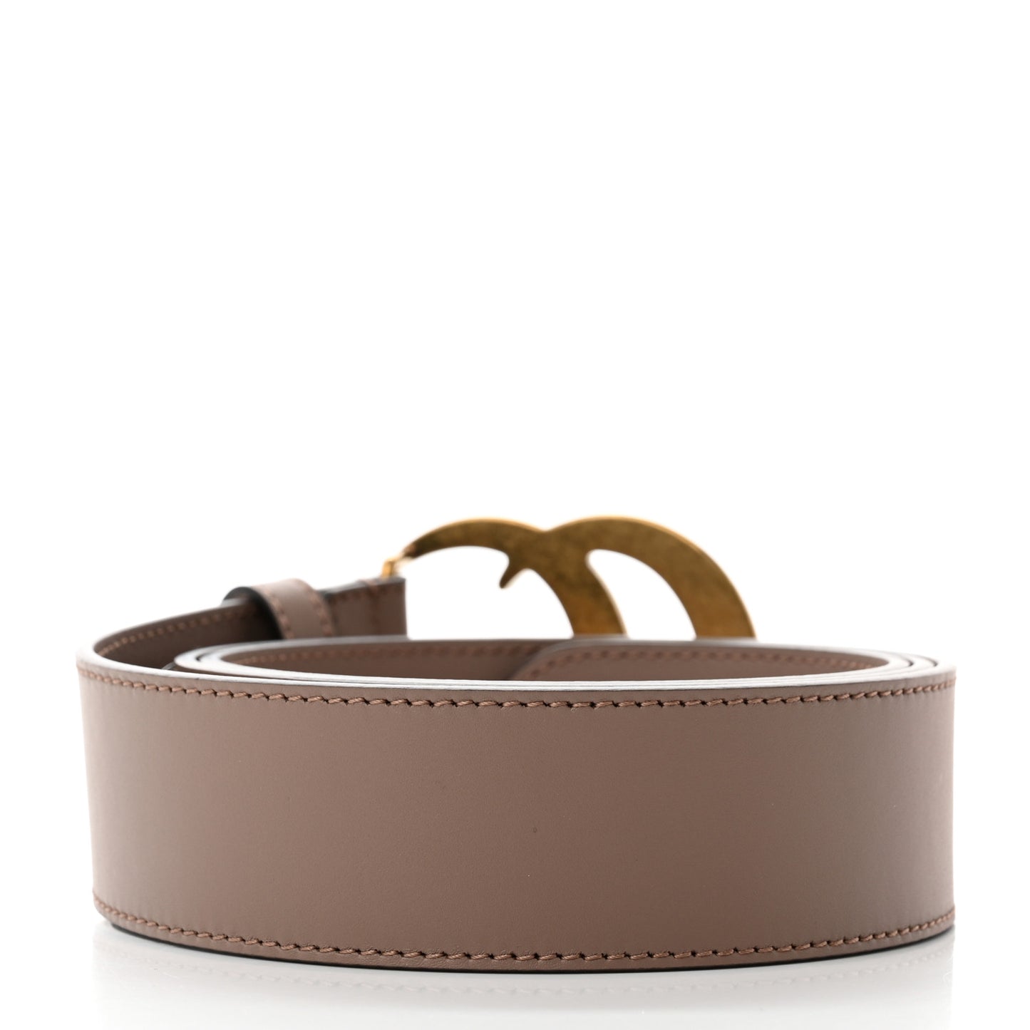 Calfskin Double G 40mm Belt 95 38 Porcelain Rose